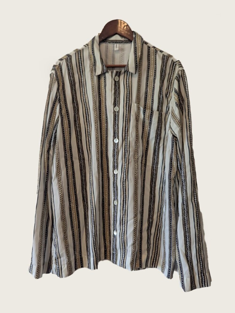 KOTN - Tencel patterned shirt - Sz L